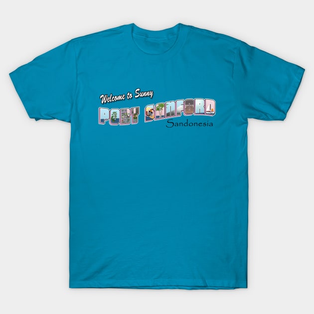 Port Sanford Tourist Shirt T-Shirt by tyrone_22